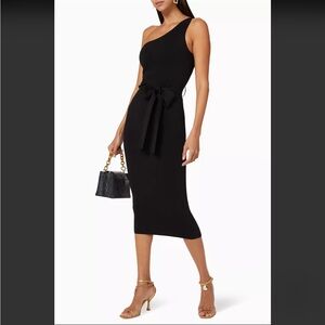 NWT Bec & Bridge Lelani Asymmetrical Midi Dress